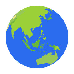 Asia and Australia