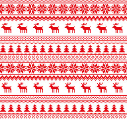 New Year& 39 s Christmas patroon pixel vectorillustratie