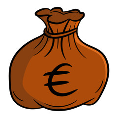 Vintage bag. Burlap. Sackful.