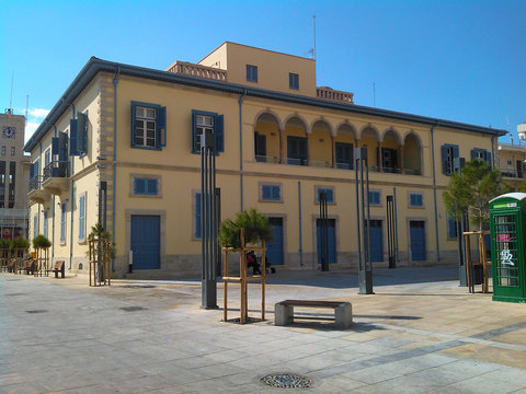 The beautiful Cyprus University of Technology (tepak) Limassol in Cyprus