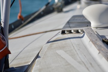 Yacht an der C&ocirc;te d&rsquo;Azur