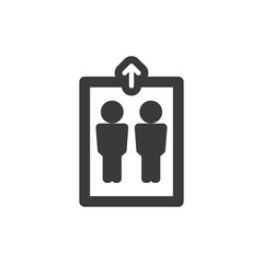 Lift up vector icon