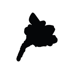 Snowboarder man silhouette