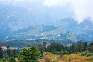 Beautiful landscape of Himalayan - Khaliya Top, Munsyari, Uttarakhand, India