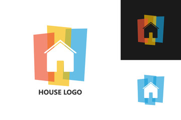 House Logo Template Design Vector, Emblem, Design Concept, Creative Symbol, Icon