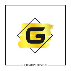 Initial Letter G Logo Template Vector Design