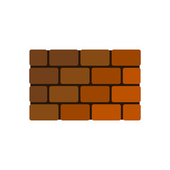 Bricks icon. vector illustration