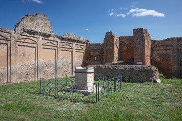 The Roman Ruins in Pompii - 231748301