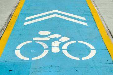 a bike sign