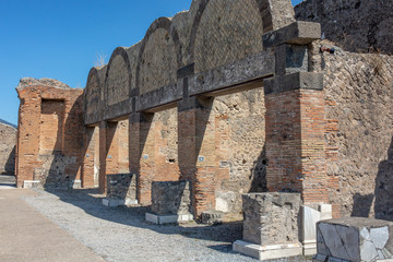 The Roman Ruins in Pompii - 231749120