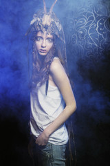 beautiful female model