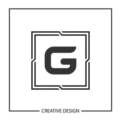 Initial Letter G Logo Template Vector Design