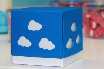 abstract background with photos