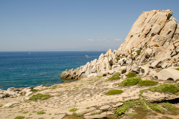 Sardinian coastline