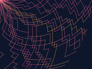 背景　パターン　ランダムウォーク　円周