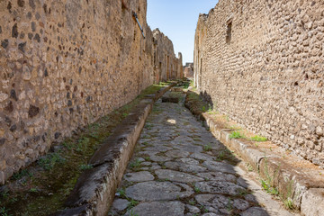 The Roman Ruins in Pompii - 231754120
