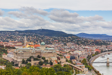 Budapest panorama view