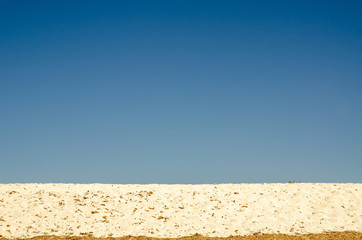 white Sardinian beach