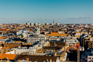 Fototapeta na wymiar Budapest panorama view
