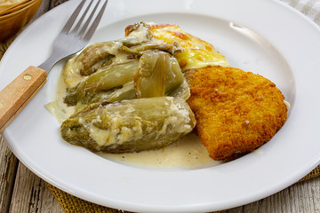 cordon bleu et endives
