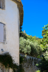 Fototapeta premium Architecture of the medieval village of Oppede-le-Vieux in the Luberon area of Provence, France