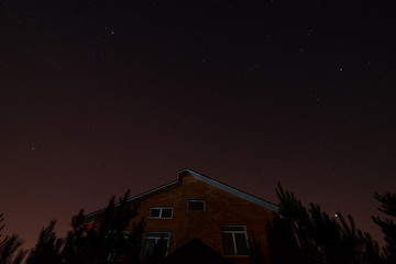 house under the stars