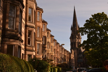Fototapeta premium Edinburgh street
