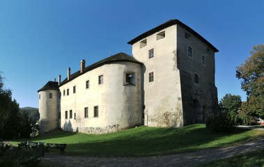 Fototapeta na wymiar Zvolen castle in the central part of Slovakia