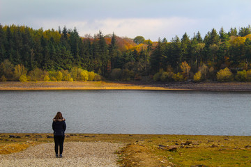 Women looking at scenery