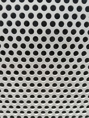 metal plate with holes in it