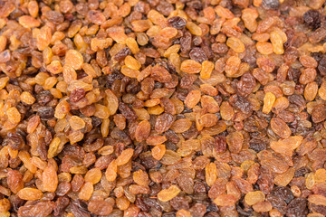 Raisins as background texture