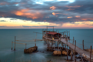 Sunset at the Fishing Machine