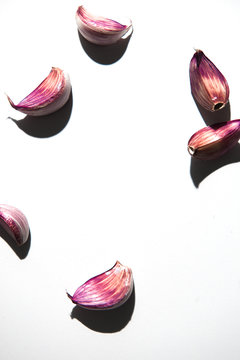 Fresh Purple Garlic