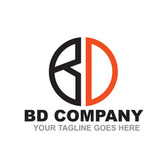 BD logo design