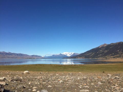 lake in Patagonia, Argentina.
