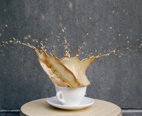 Coffee splash, part I