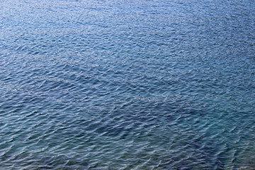 Deep blue sea water background