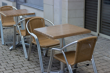 table en terrasse