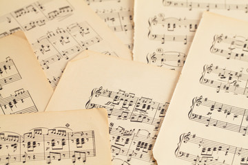 Sheets of Music