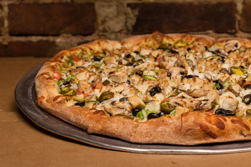 Tasty Pizza and Ingredients