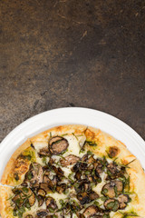 Tasty Pizza and Ingredients