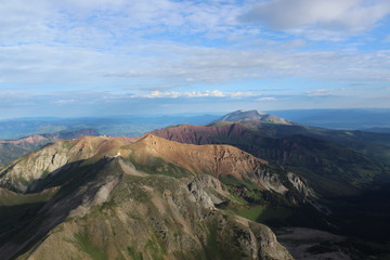 View from Capitol Peak, Near Aspen, Colorado Rocky Mountains