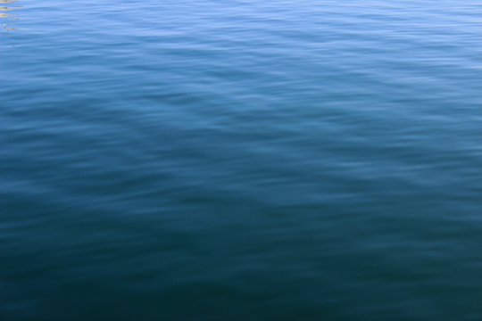 Deep blue sea water surface texture ripples abstract background horizontal