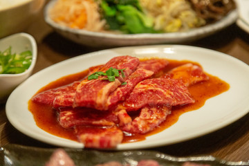 Japanese Beef raw beef thick slice steak