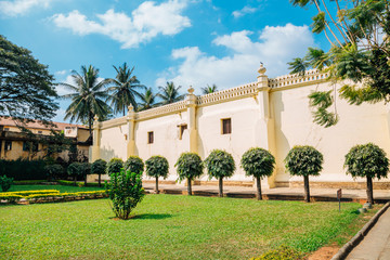 Tipu Sultan's Summer Palace in Bangalore, India