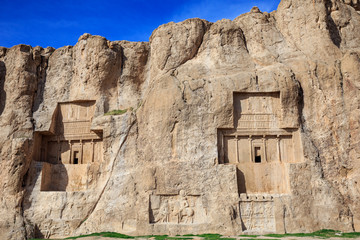 Iran - Naqsh-e Rustam - The tomb of Serse