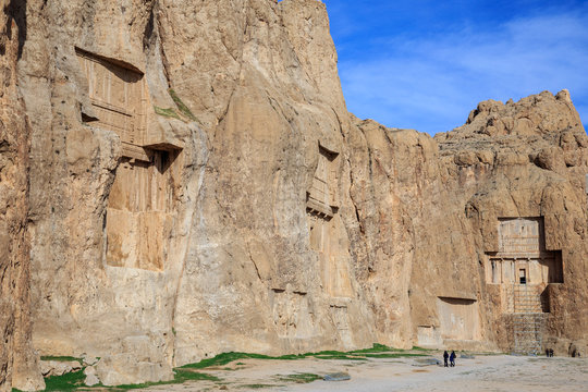 Iran - Naqsh-e Rustam - The tomb of Serse