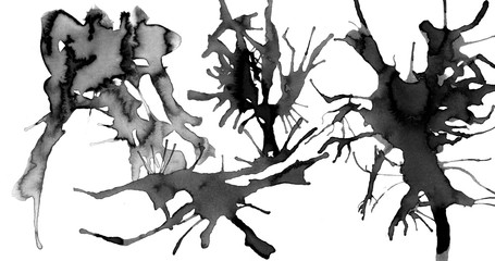  black ink stain