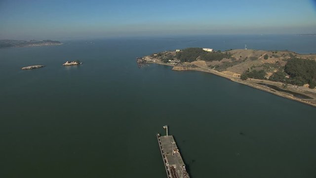 Aerial Point San Pablo San Francisco Bay USA