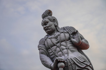 Fototapeta premium Statue of Chinese traditional deities